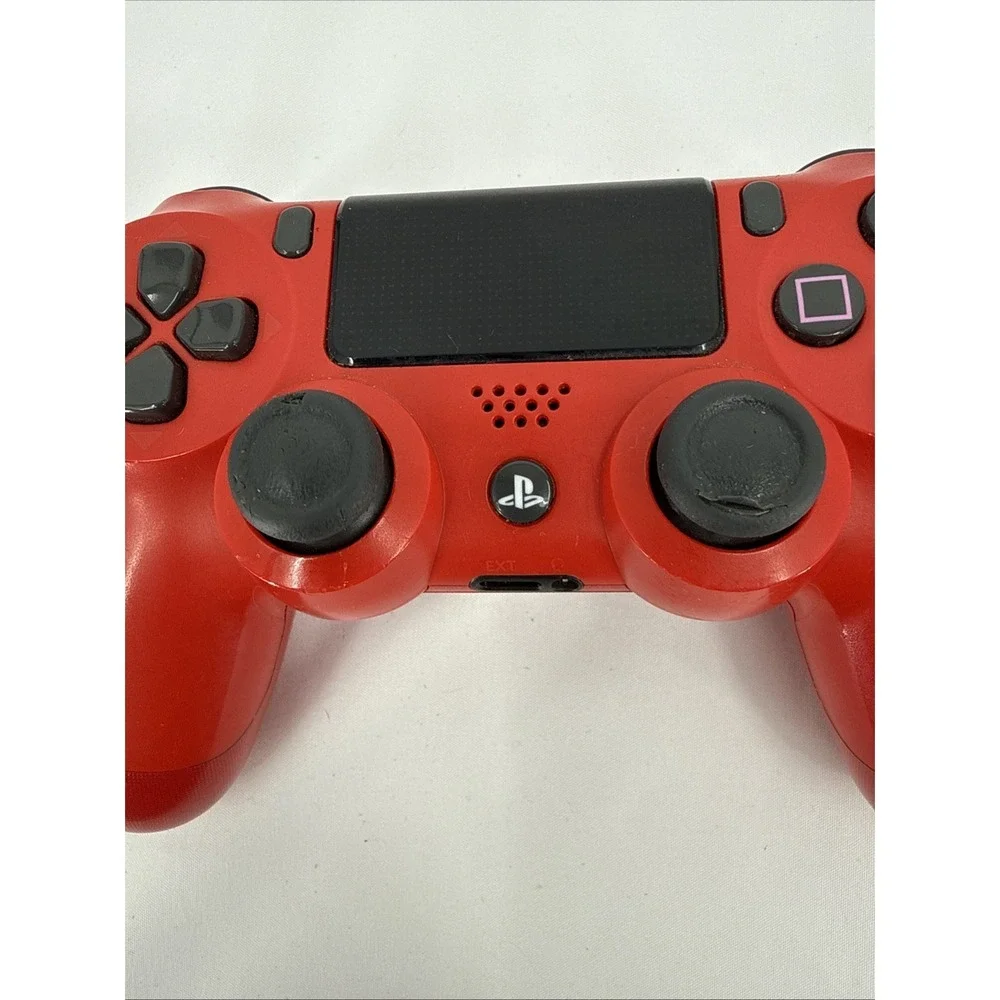 Used Sony‎ PS4 CUH-ZCT2U Video Game Controller Red Untested